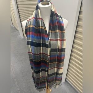 Plaid Multicolor Scarf